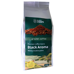 Ground coffee, BlackAroma, Arabica 100%, 320g