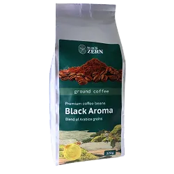Ground coffee, BlackAroma, Arabica 100%, 320g