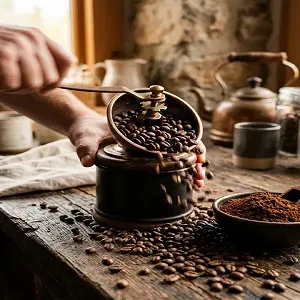 Чому важливо молоти каву перед приготуванням, а не купувати вже мелену