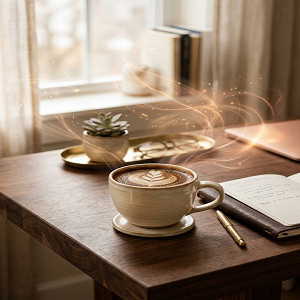 Кава і продуктивність: вплив кофеїну на мозок і концентрацію