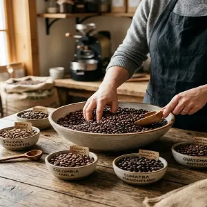 Як створити власний купаж зернової кави вдома