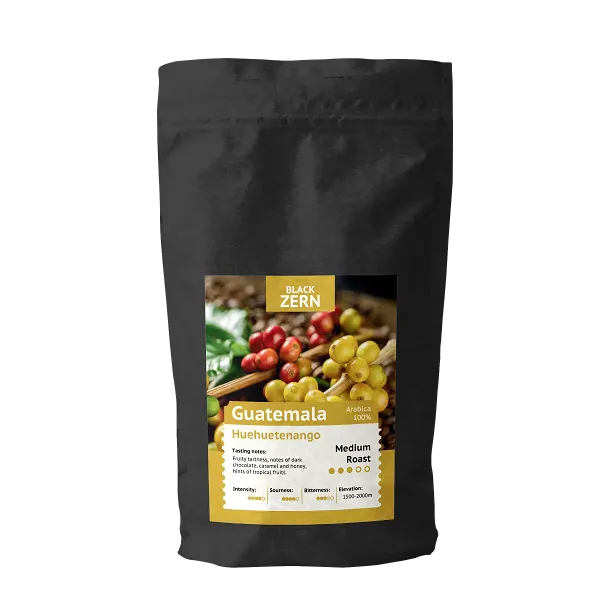 Кава в зернах Арабіка Гватемала Уеуетенанго, 250гр.
