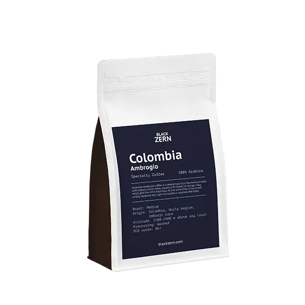 Спешелті Кава в зернах Колумбія Ембраджо, 250гр.