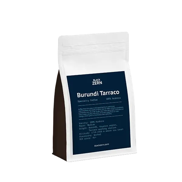 Спешелті Кава в зернах Бурунді Тарако, 250гр.