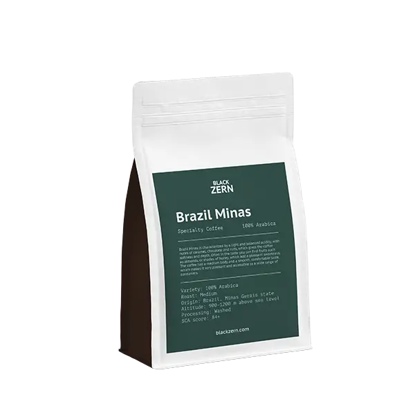 Спешелті Кава в зернах Бразилія Мінас, 250гр.