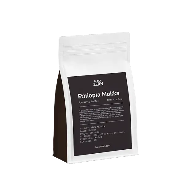 Спешелті Кава в зернах Ефіопія Мокка